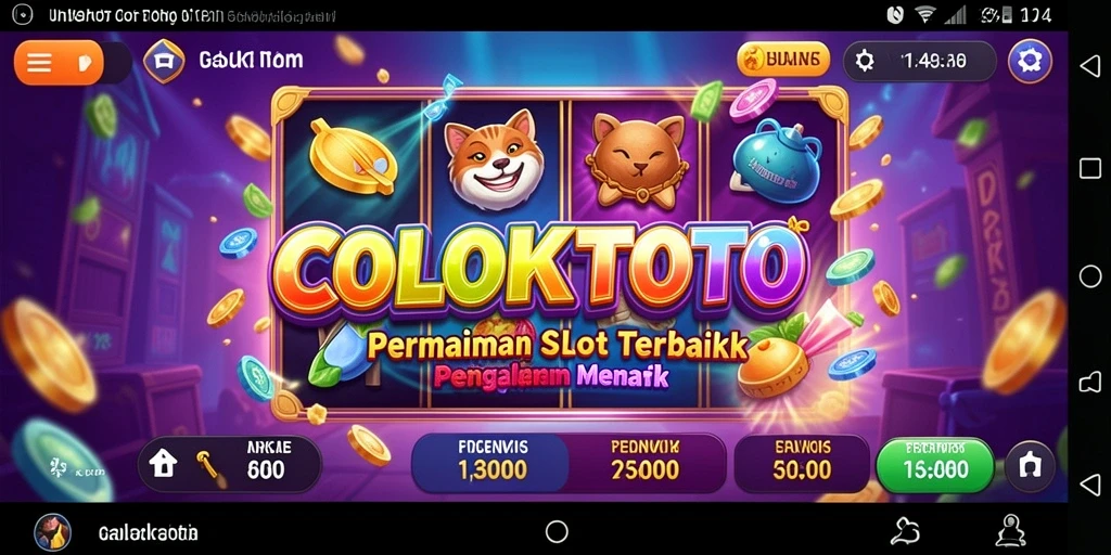 Tampilan gameplay seru dari COLOKTOTO yang mengasyikkan.