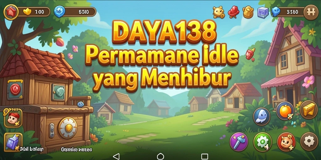Tampilan gameplay Idle yang mendebarkan di DAYA138.