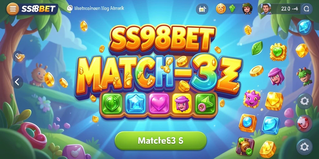 Gameplay menarik SS88BET dalam genre Match-3.