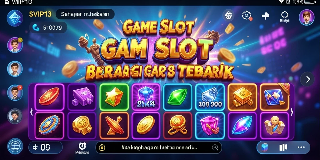 Tampilan gameplay SVIP13 yang menarik dan penuh warna.
